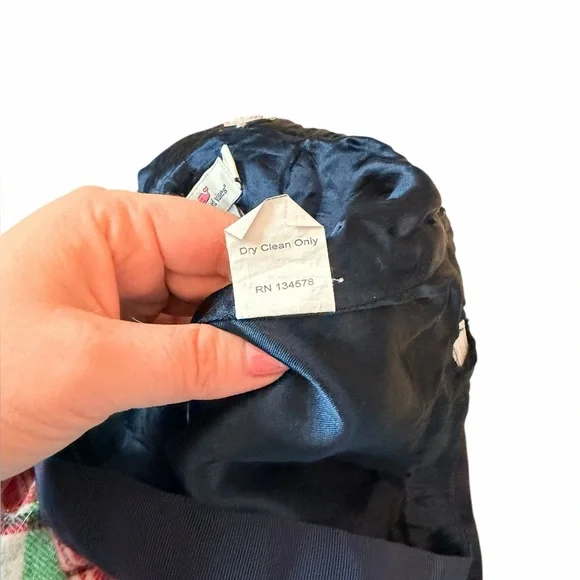 Vineyard Vines Blue Green Red Classic Tartan Plaid Skirt Bows Children’s Sz 12 - Picture 7 of 9